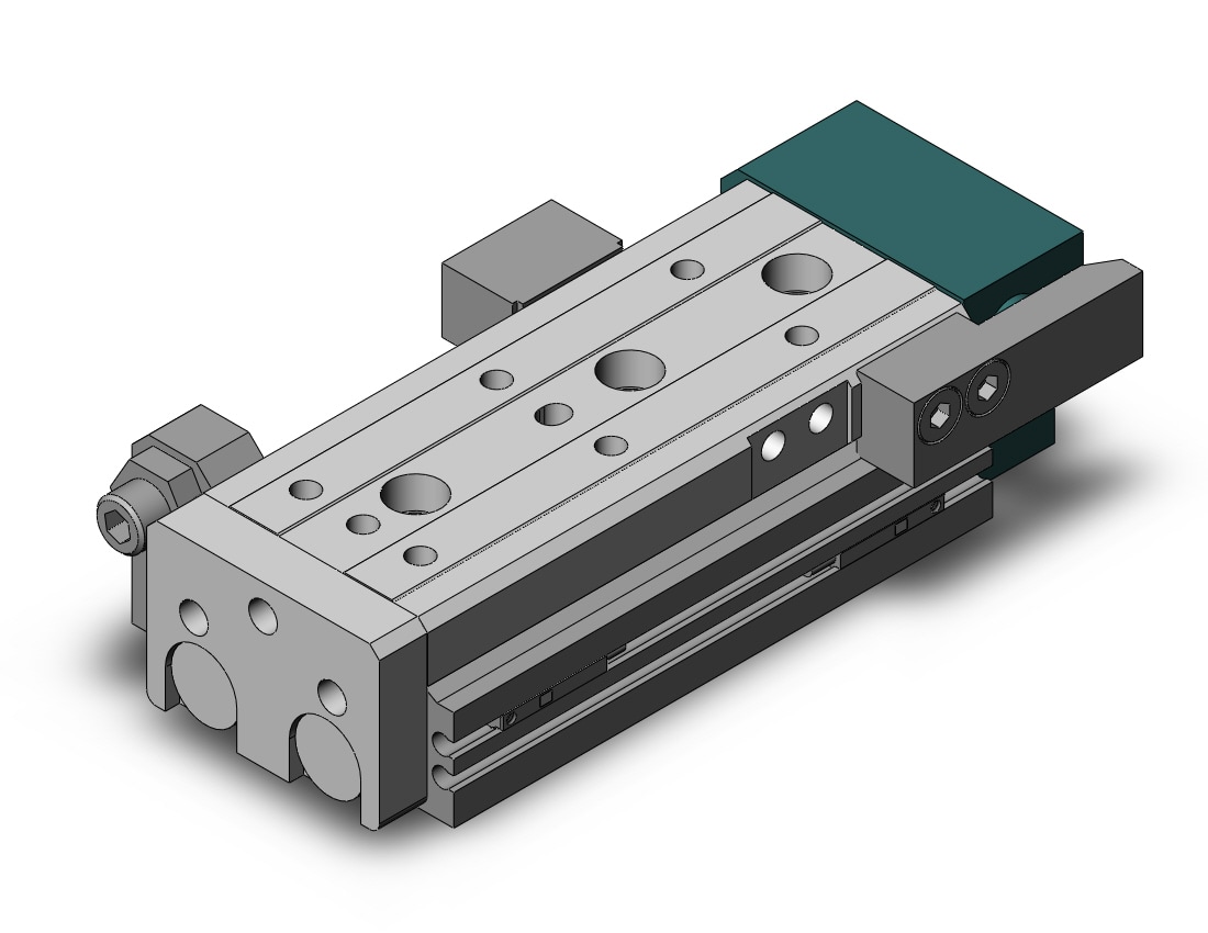 SMC MXQ16-50CSR-M9BL cylinder, MXQ GUIDED CYLINDER