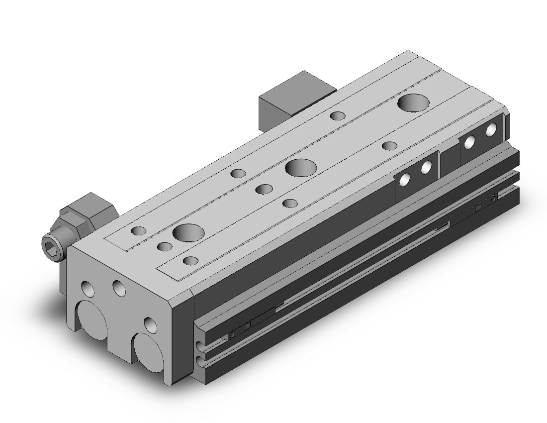 SMC MXQ16-75AS-M9BW cylinder, MXQ GUIDED CYLINDER