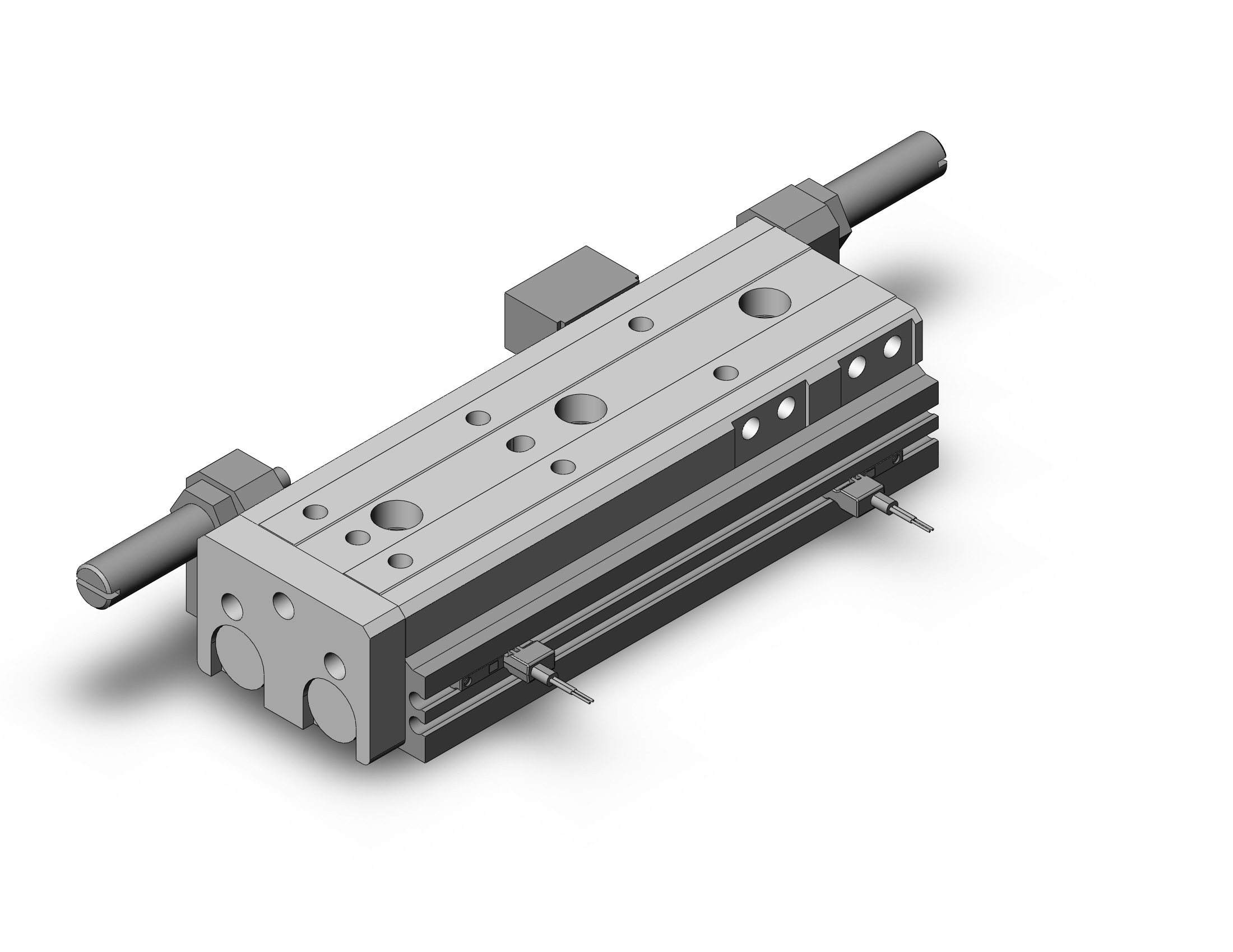 SMC MXQ16-75B-M9BV cylinder, MXQ GUIDED CYLINDER