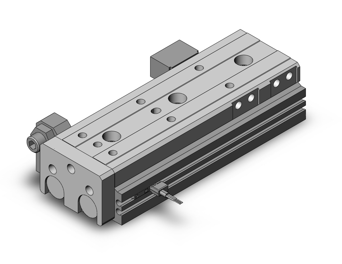 SMC MXQ16-75CS-M9PVZS cylinder, MXQ GUIDED CYLINDER