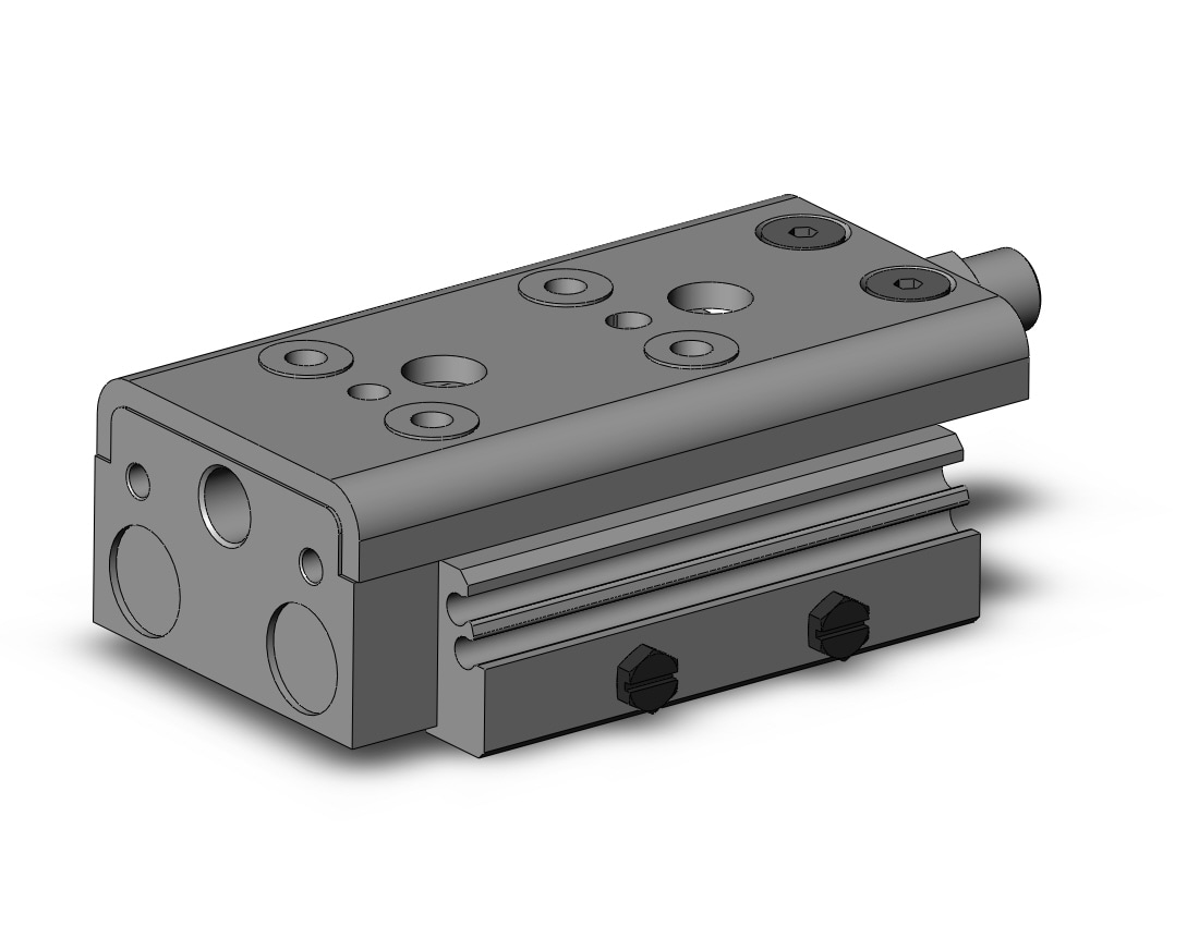 SMC MXQ16A-10ZB cyl, high precision, guide, MXQ GUIDED CYLINDER