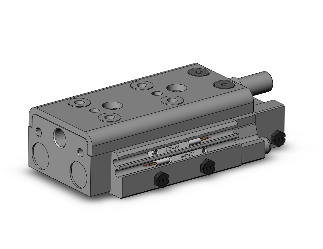 SMC MXQ16A-10ZB2-M9PWSAPC cyl, high precision, guide, MXQ GUIDED CYLINDER