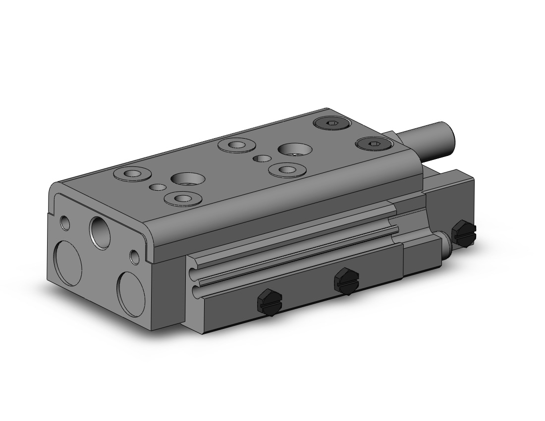 SMC MXQ16A-10ZB2 cyl, high precision, guide, MXQ GUIDED CYLINDER