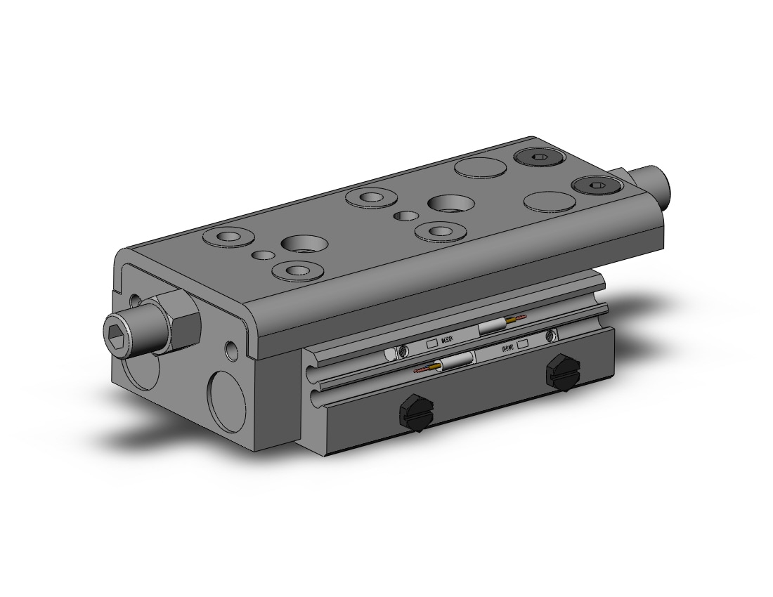 SMC MXQ16A-20ZA-M9BL cyl, high precision, guide, MXQ GUIDED CYLINDER