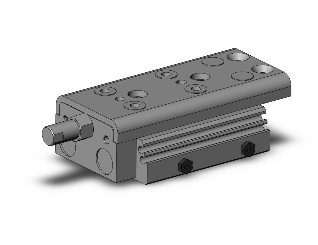 SMC MXQ16A-20ZJ cyl, high precision, guide, MXQ GUIDED CYLINDER