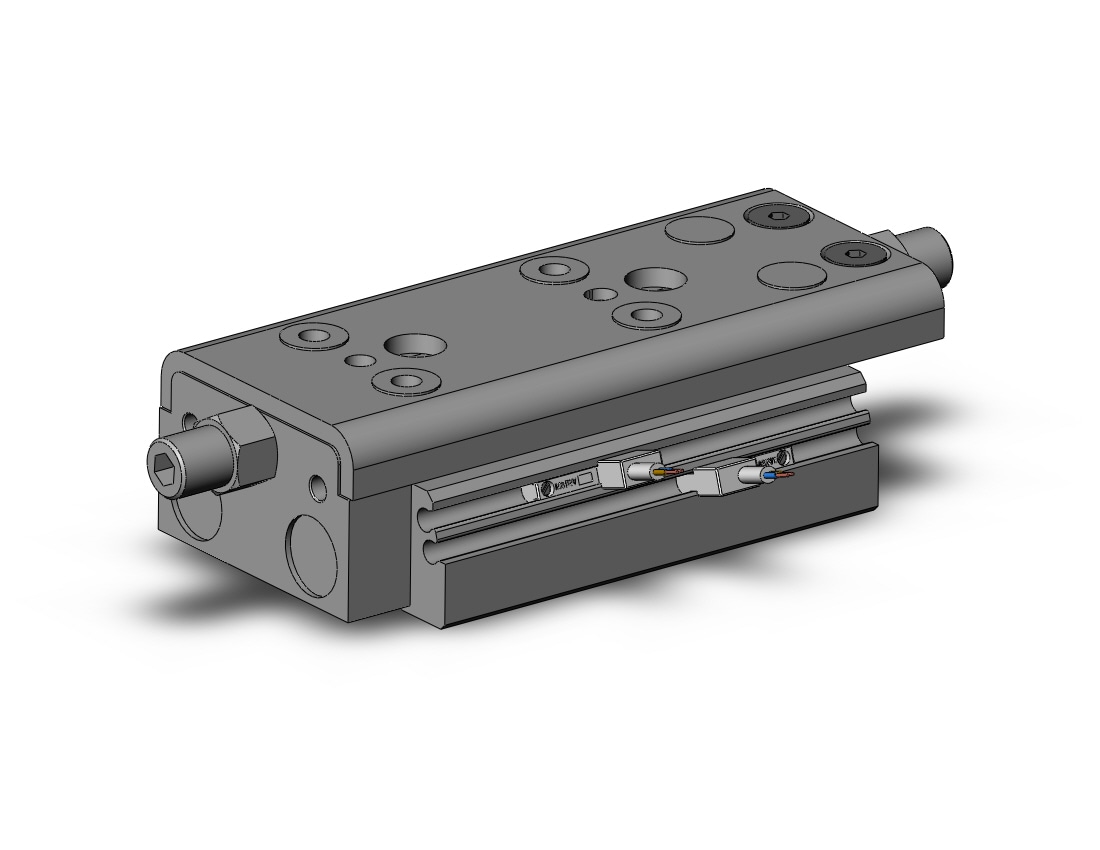 SMC MXQ16A-30ZA3-M9BWVM cyl, high precision, guide, MXQ GUIDED CYLINDER