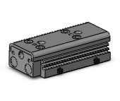 SMC MXQ16A-40ZN cyl, high precision, guide, MXQ GUIDED CYLINDER