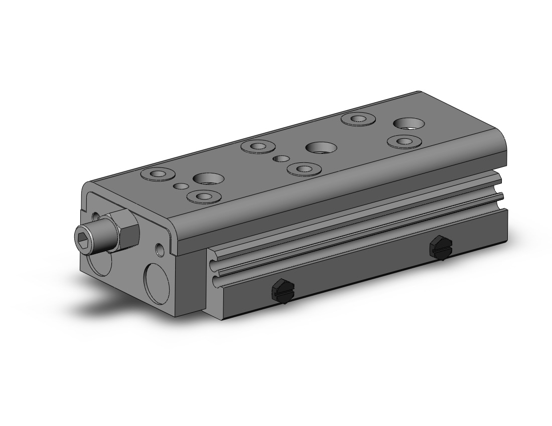 SMC MXQ16A-50ZS cyl, high precision, guide, MXQ GUIDED CYLINDER