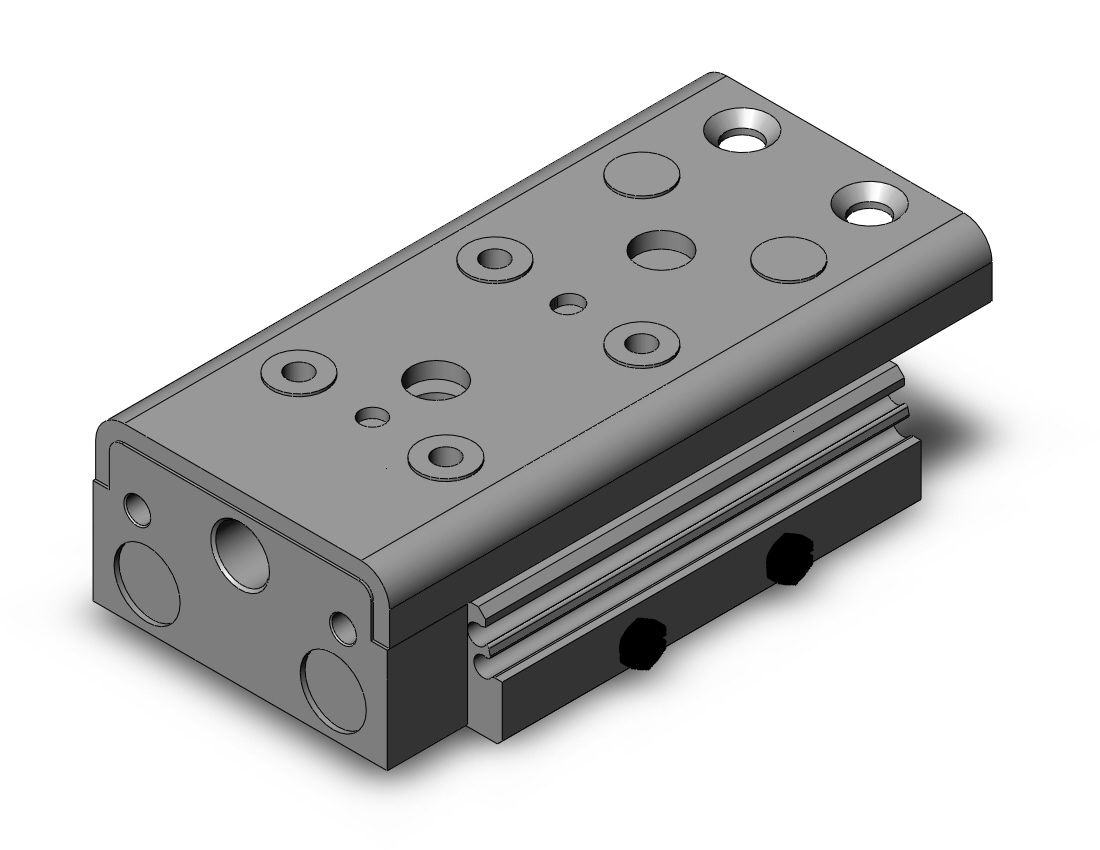 SMC MXQ16B-20Z cyl, high precision, guide, MXQ GUIDED CYLINDER