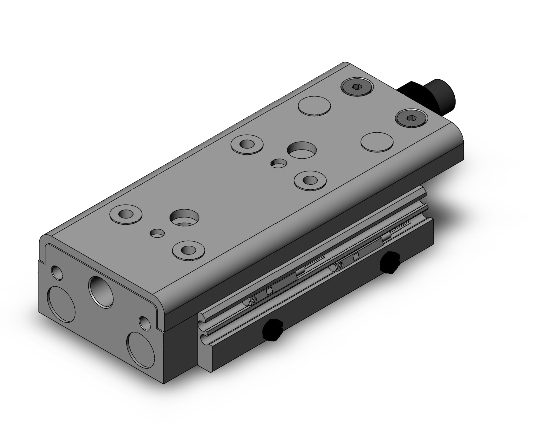 SMC MXQ16B-40ZB-M9PWSAPC cyl, high precision, guide, MXQ GUIDED CYLINDER