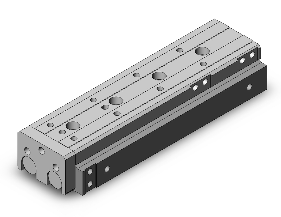 SMC MXQ16L-100-M9NZ cylinder, MXQ GUIDED CYLINDER