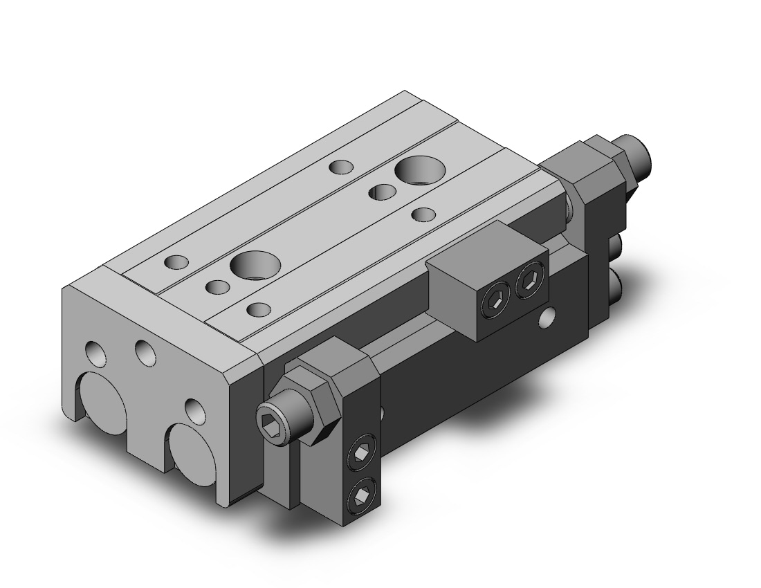 SMC MXQ16L-30A-M9PZ cylinder, MXQ GUIDED CYLINDER