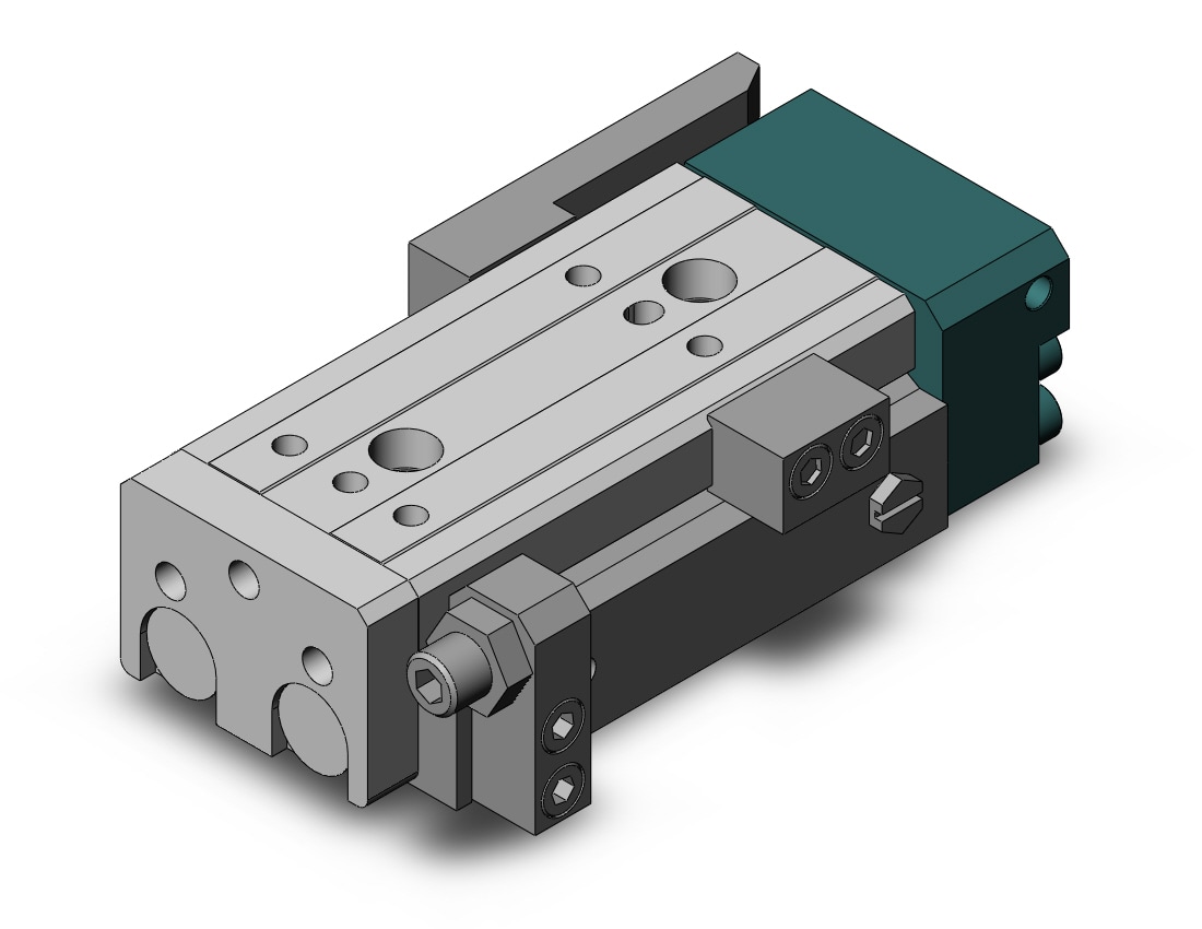 SMC MXQ16L-40ASR cylinder, MXQ GUIDED CYLINDER