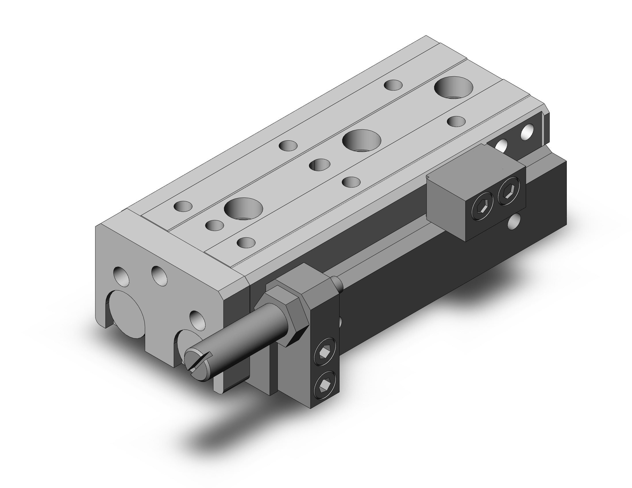 SMC MXQ16L-50BS-A93 cylinder, MXQ GUIDED CYLINDER