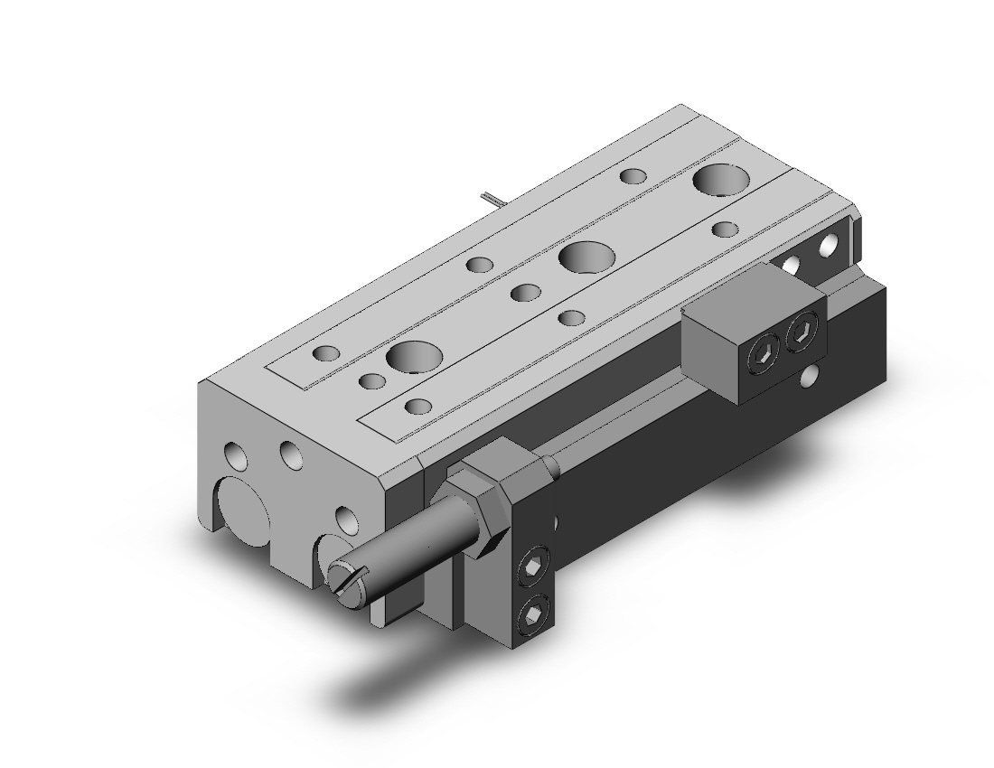 SMC MXQ16L-50BS-M9BVL cylinder, MXQ GUIDED CYLINDER