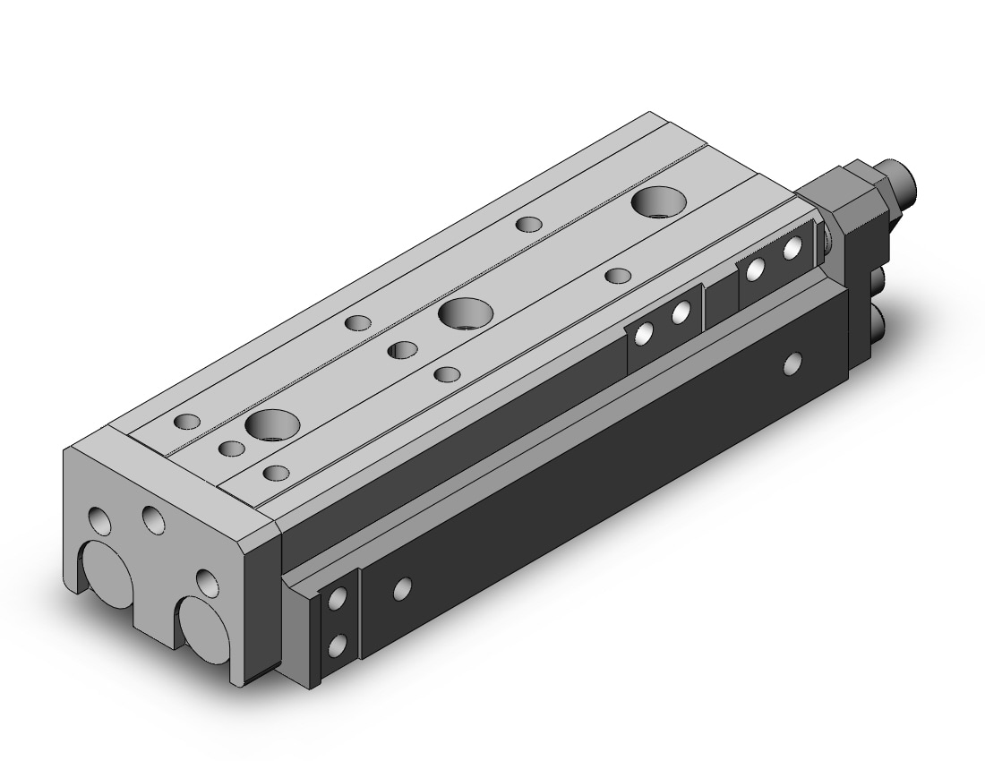 SMC MXQ16L-75AT-M9BL cyl, slide table, GUIDED CYLINDER