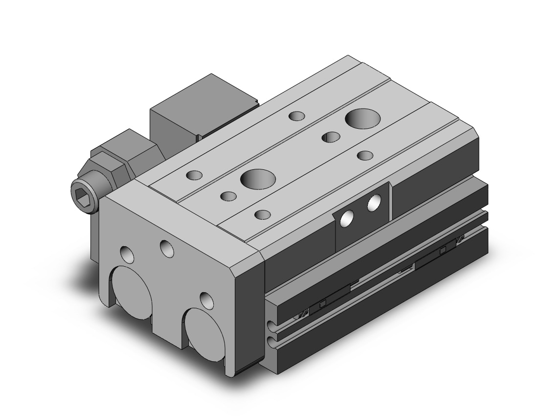 SMC MXQ20-10CS-A93Z cylinder, MXQ GUIDED CYLINDER