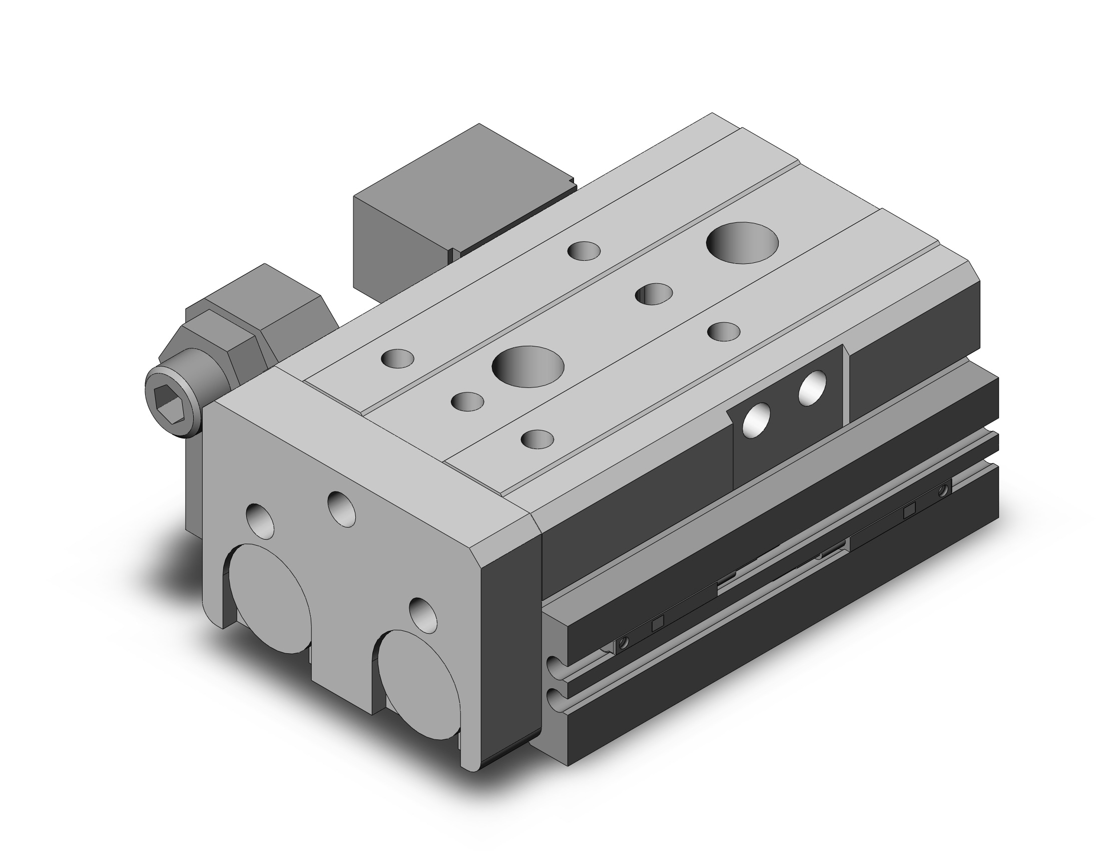 SMC MXQ20-20CS-M9PWZ cylinder, MXQ GUIDED CYLINDER