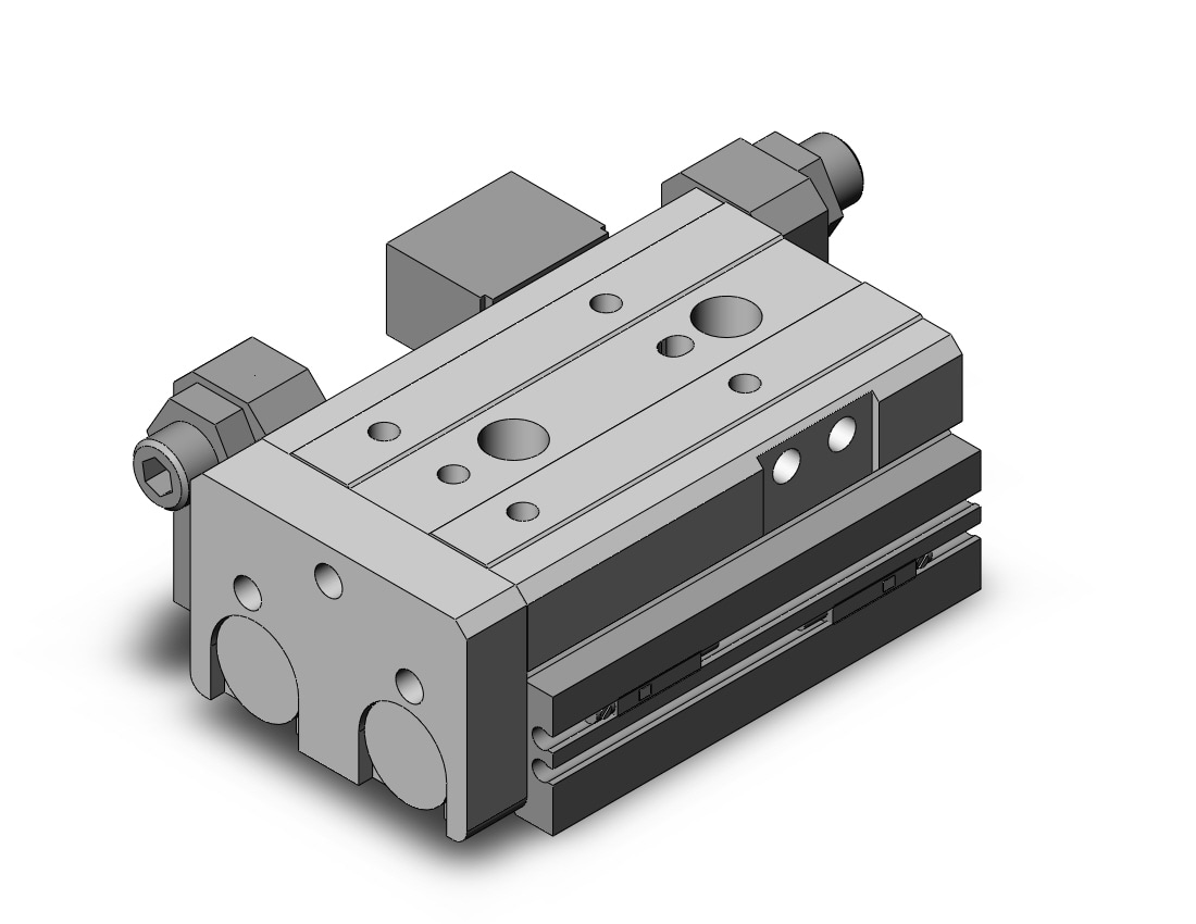 SMC MXQ20-30C-A93L cylinder, MXQ GUIDED CYLINDER