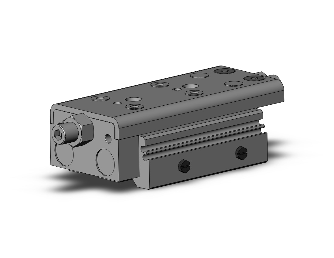 SMC MXQ20-30ZA cyl, high precision, guide, MXQ GUIDED CYLINDER