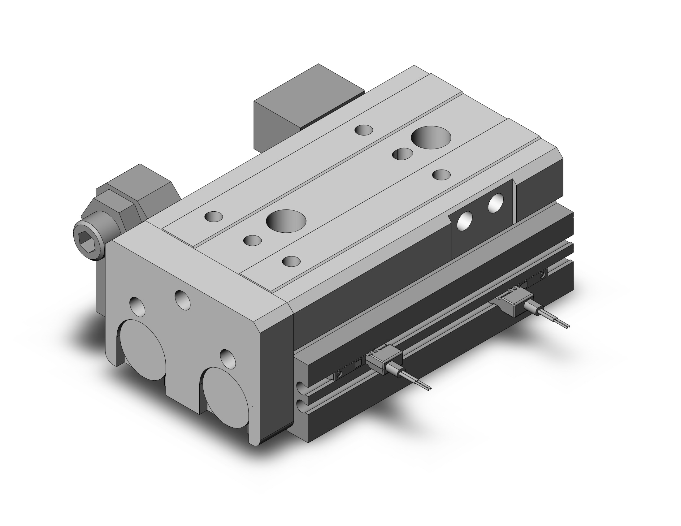 SMC MXQ20-40AS-M9BWVSDPC cylinder, MXQ GUIDED CYLINDER