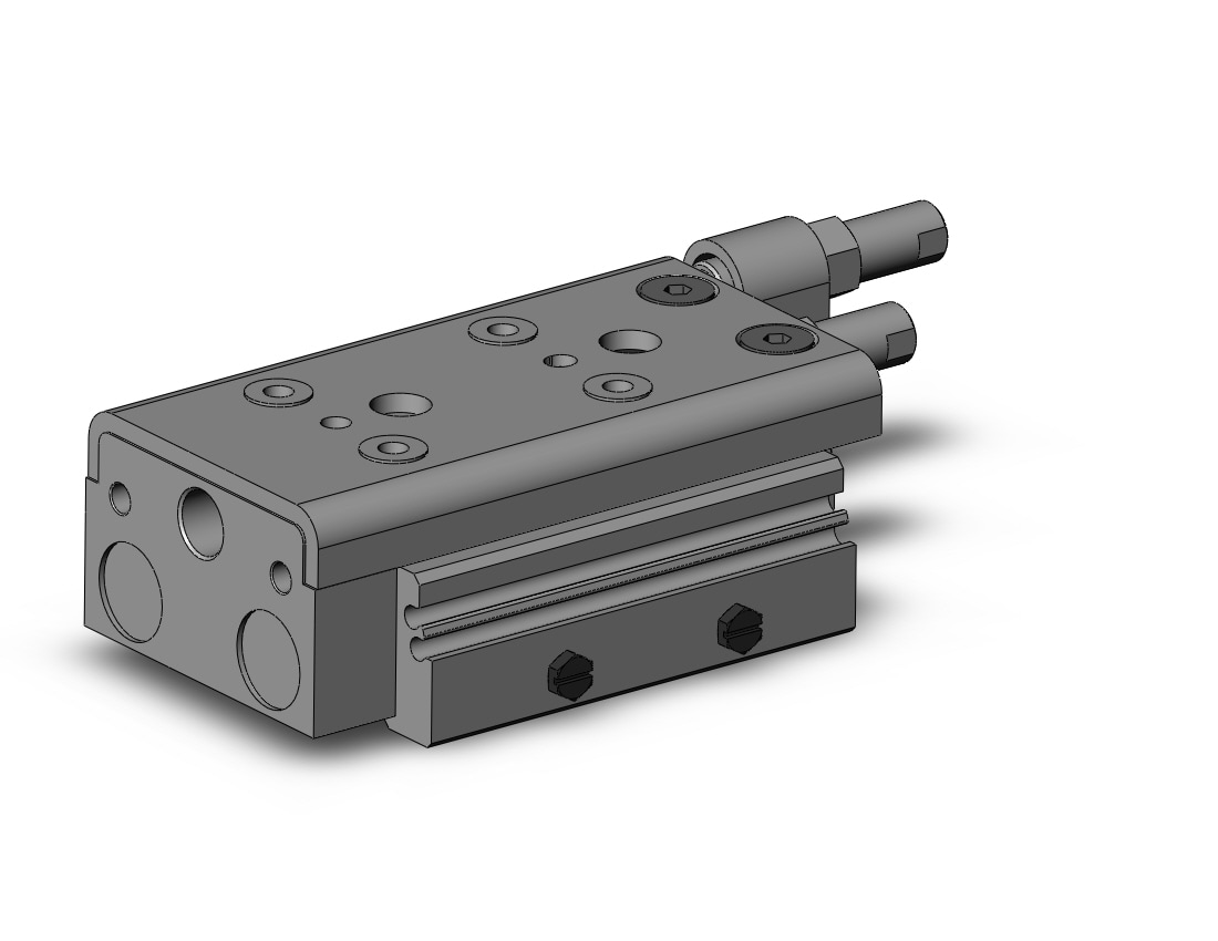 SMC MXQ20A-10ZG6 cylinder, slide table, GUIDED CYLINDER