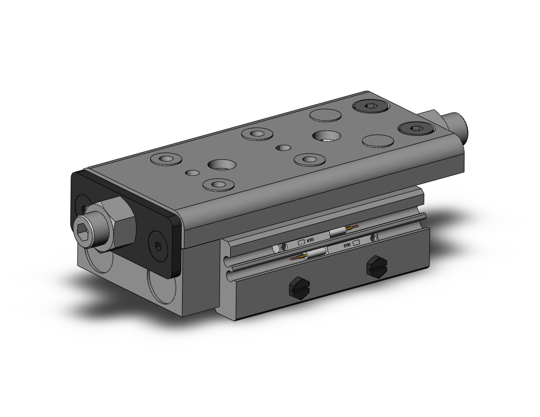 SMC MXQ20A-20ZA-M9B cyl, high precision, guide, MXQ GUIDED CYLINDER