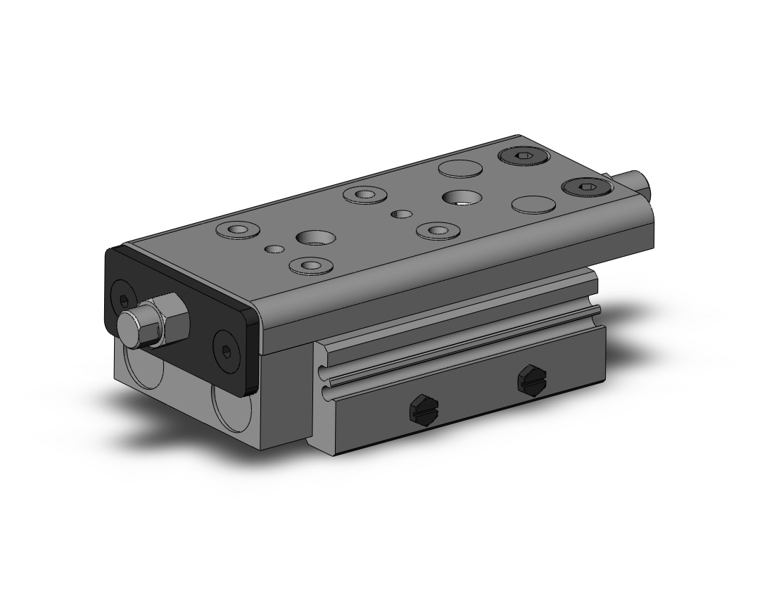 SMC MXQ20A-20ZG cyl, high precision, guide, MXQ GUIDED CYLINDER