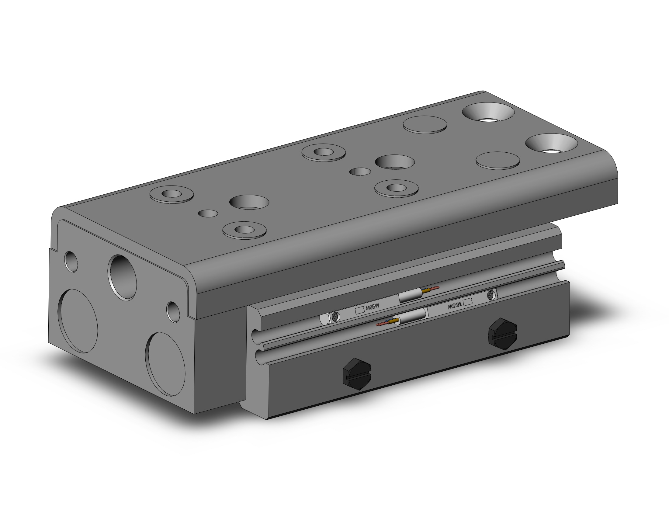 SMC MXQ20A-30Z-M9BWL cyl, high precision, guide, MXQ GUIDED CYLINDER