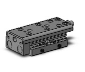 SMC MXQ20A-30ZB-M9PWSDPC cylinder, slide table, with auto switch, GUIDED CYLINDER