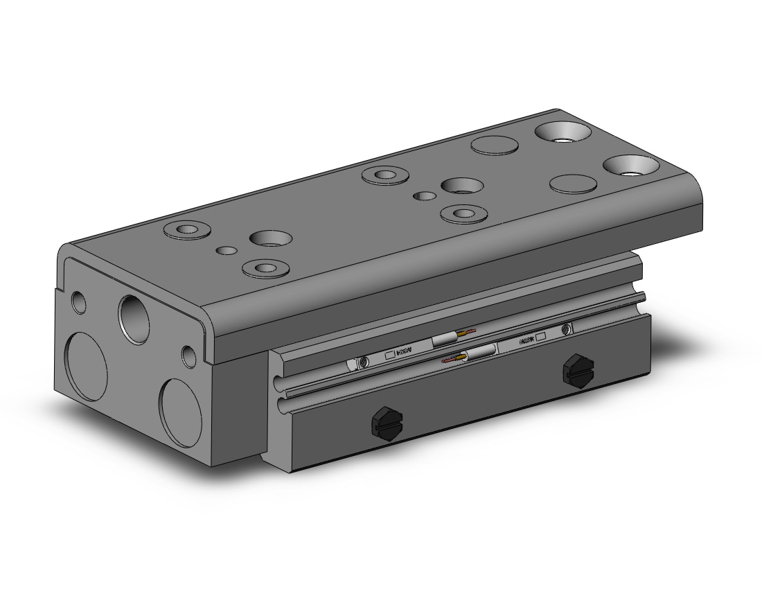 SMC MXQ20A-40Z-M9BWL cyl, high precision, guide, MXQ GUIDED CYLINDER