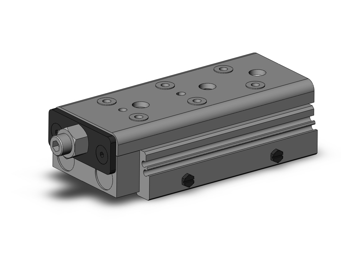 SMC MXQ20A-50ZS cyl, high precision, guide, MXQ GUIDED CYLINDER