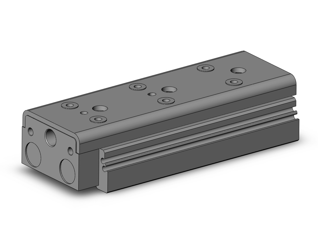 SMC MXQ20A-75ZN3 cyl, high precision, guide, MXQ GUIDED CYLINDER