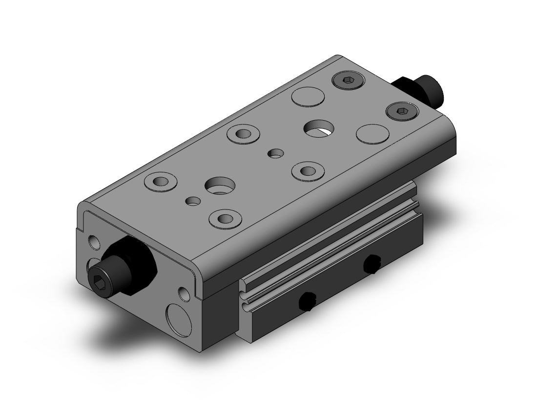 SMC MXQ20B-20ZA cyl, high precision, guide, MXQ GUIDED CYLINDER