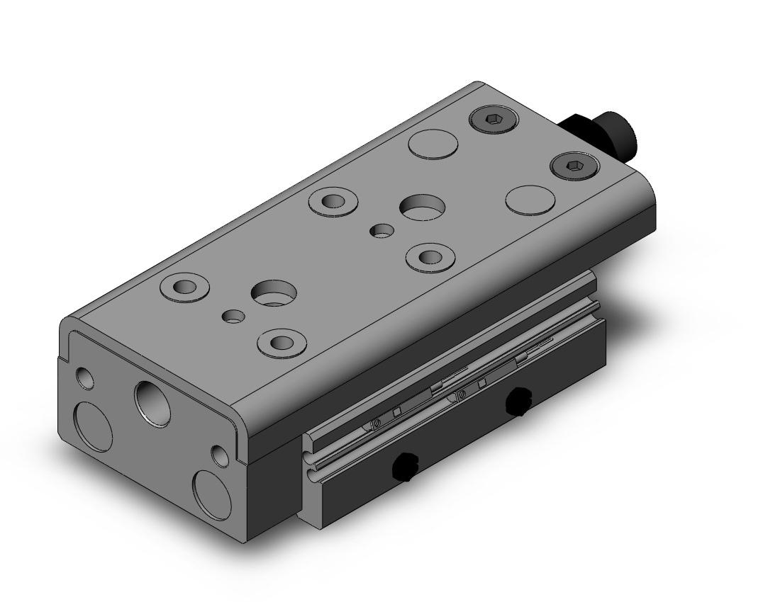 SMC MXQ20B-30ZB-M9PL cyl, high precision, guide, MXQ GUIDED CYLINDER