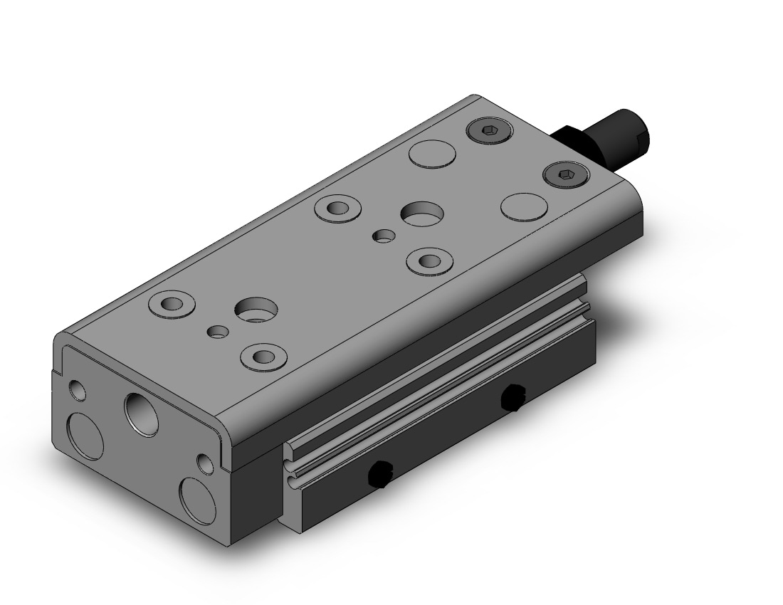 SMC MXQ20B-40ZH cyl, high precision, guide, MXQ GUIDED CYLINDER