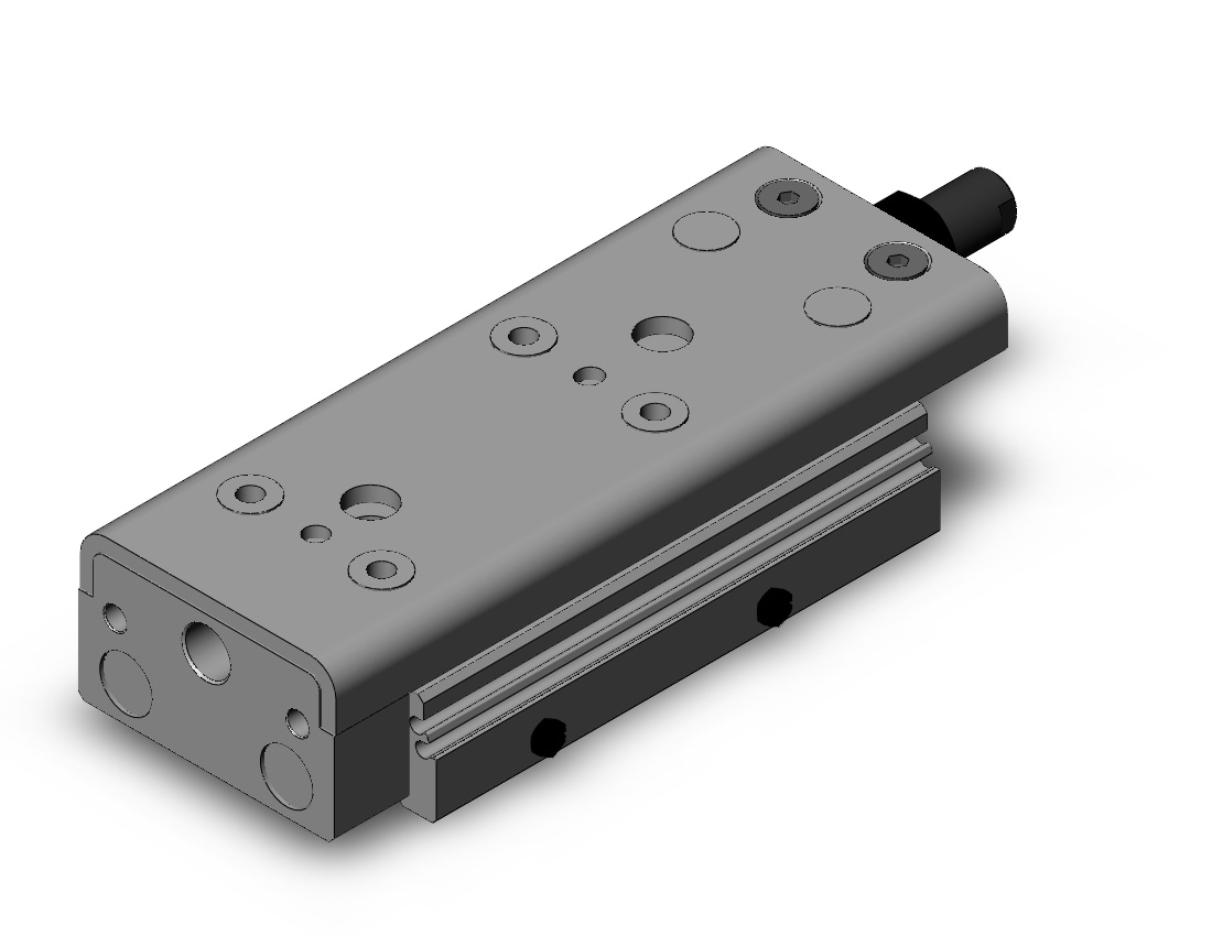 SMC MXQ20B-50ZH cyl, high precision, guide, MXQ GUIDED CYLINDER