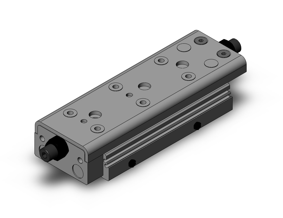 SMC MXQ20B-75ZA cyl, high precision, guide, MXQ GUIDED CYLINDER