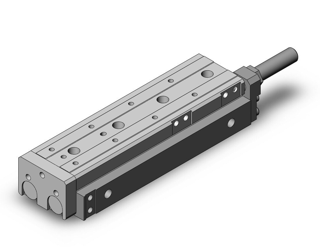 Smc Mxq L Bt Cyl Slide Table Shock Absorb Mxq Guided