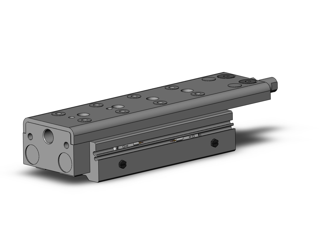 SMC MXQ25-100ZH-M9BL cyl, high precision, guide, MXQ GUIDED CYLINDER