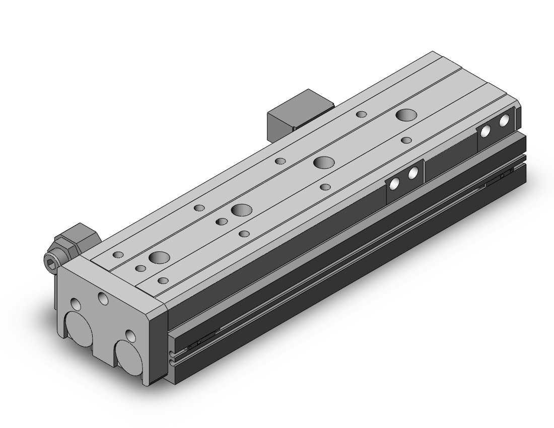 SMC MXQ25-150CS-M9BW cylinder, MXQ GUIDED CYLINDER