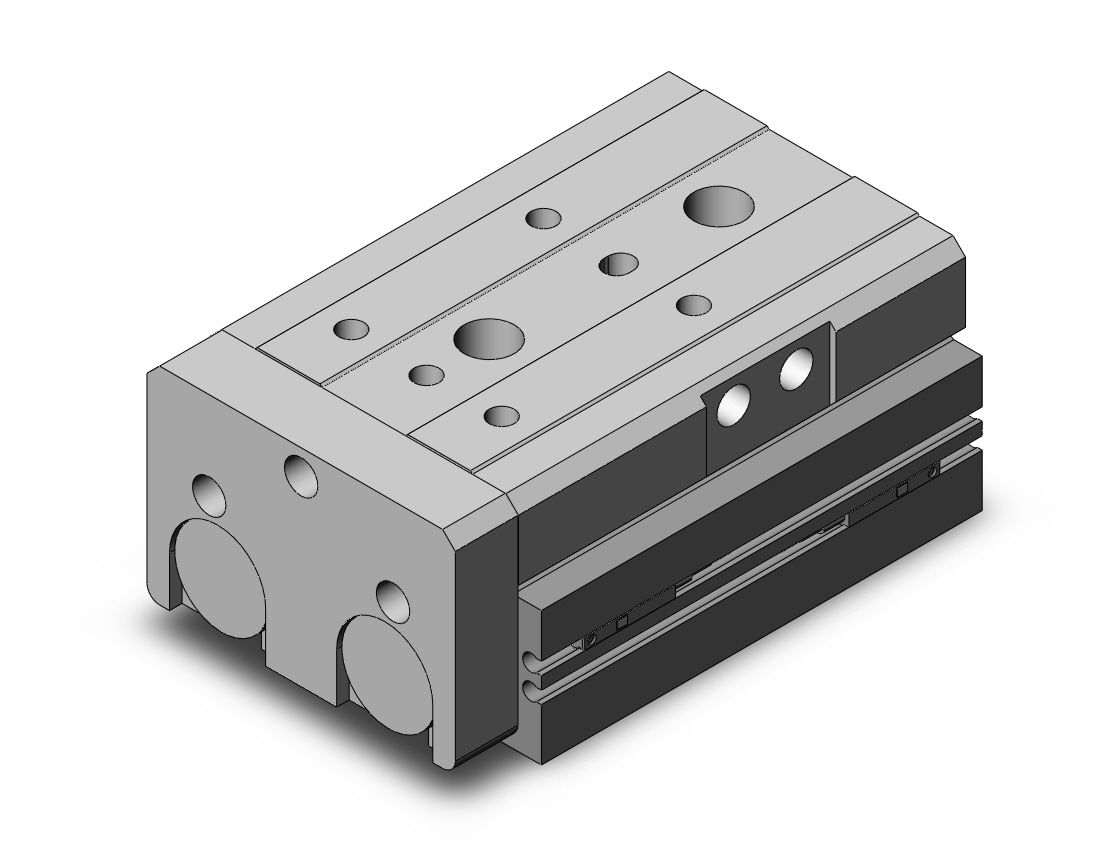 SMC MXQ25-20-M9PWL cylinder, MXQ GUIDED CYLINDER