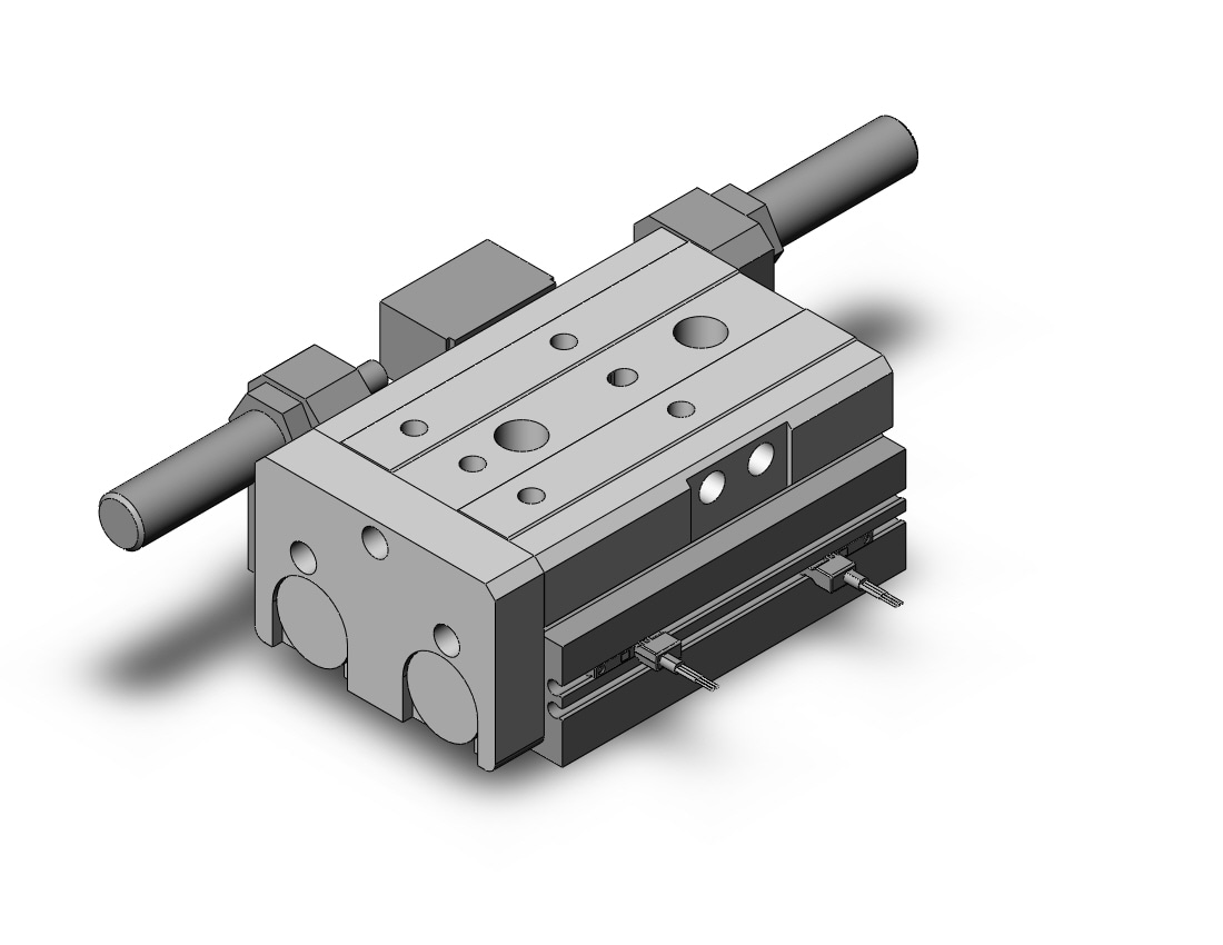 SMC MXQ25-20B-M9PVZ cyl, slide table, GUIDED CYLINDER