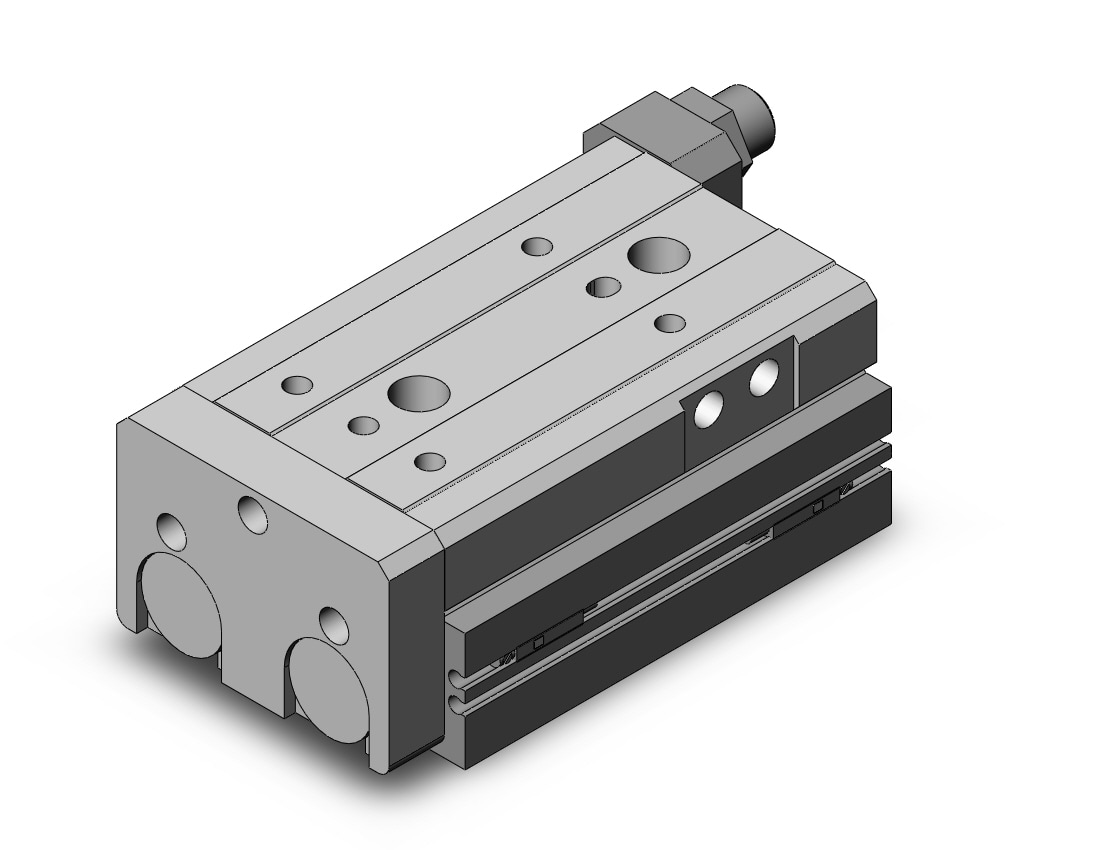 SMC MXQ25-40AT-A93L cyl, slide table, GUIDED CYLINDER