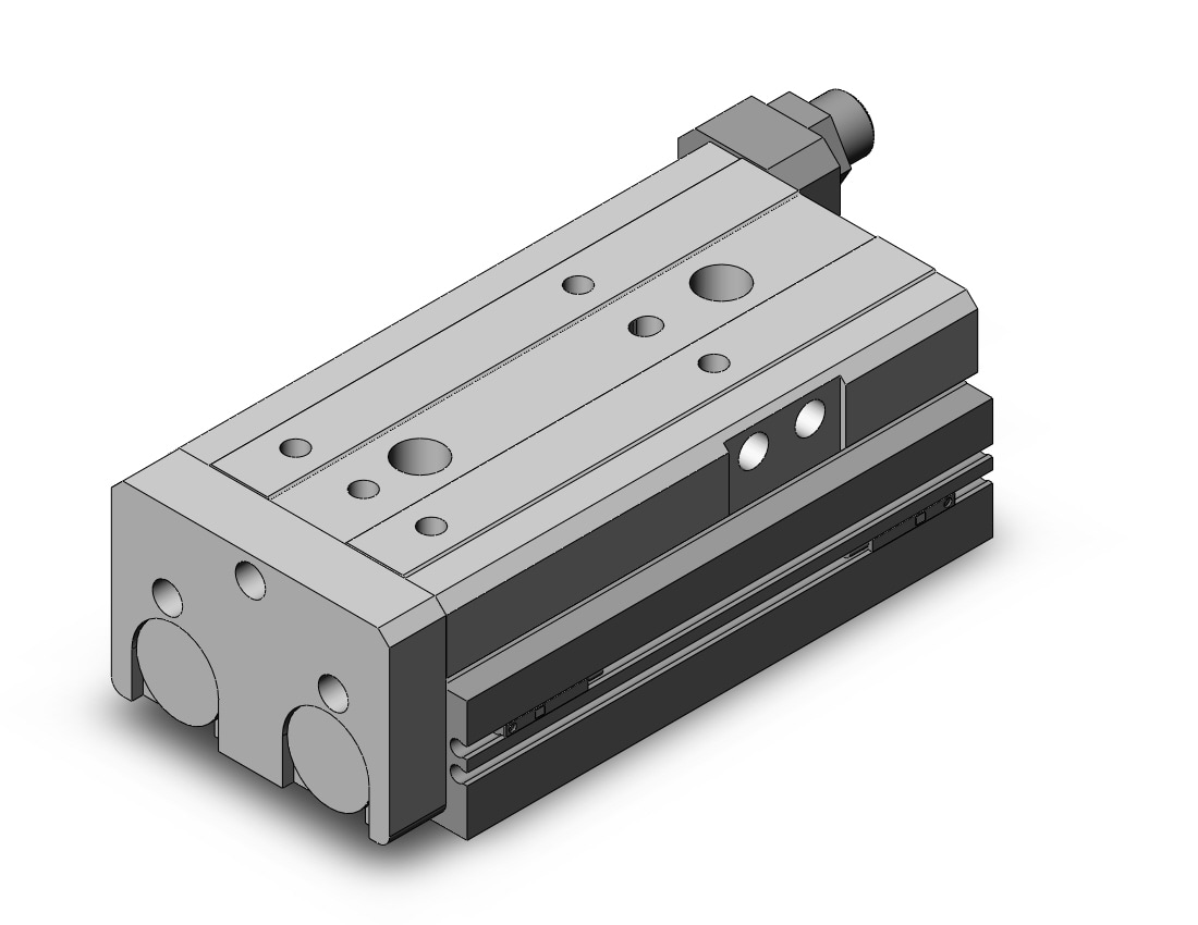 SMC MXQ25-50AT-M9BWSAPC3 cyl, slide table, GUIDED CYLINDER