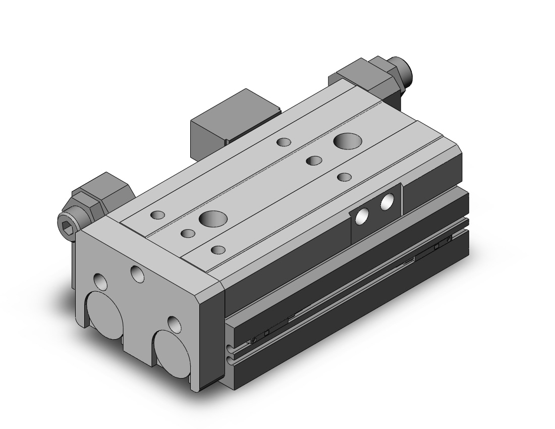 SMC MXQ25-50C-M9PL cylinder, MXQ GUIDED CYLINDER