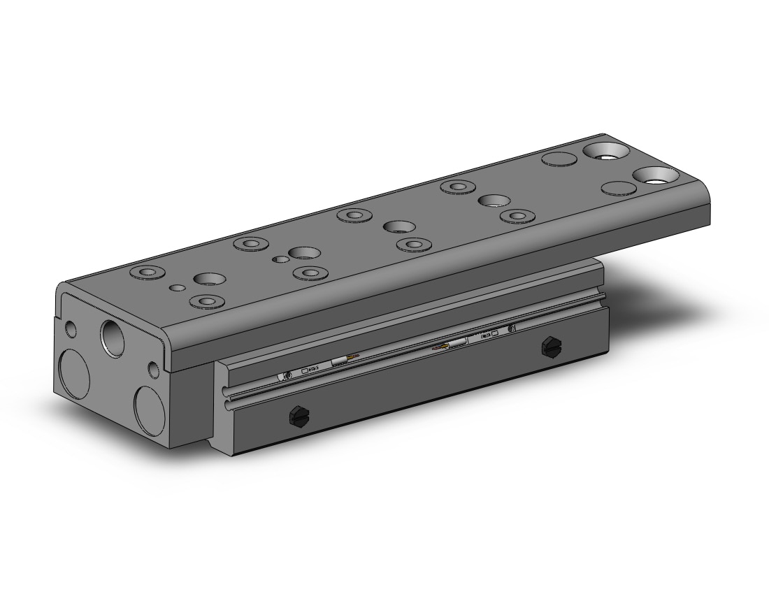 SMC MXQ25A-100Z-M9BWL cyl, high precision, guide, MXQ GUIDED CYLINDER