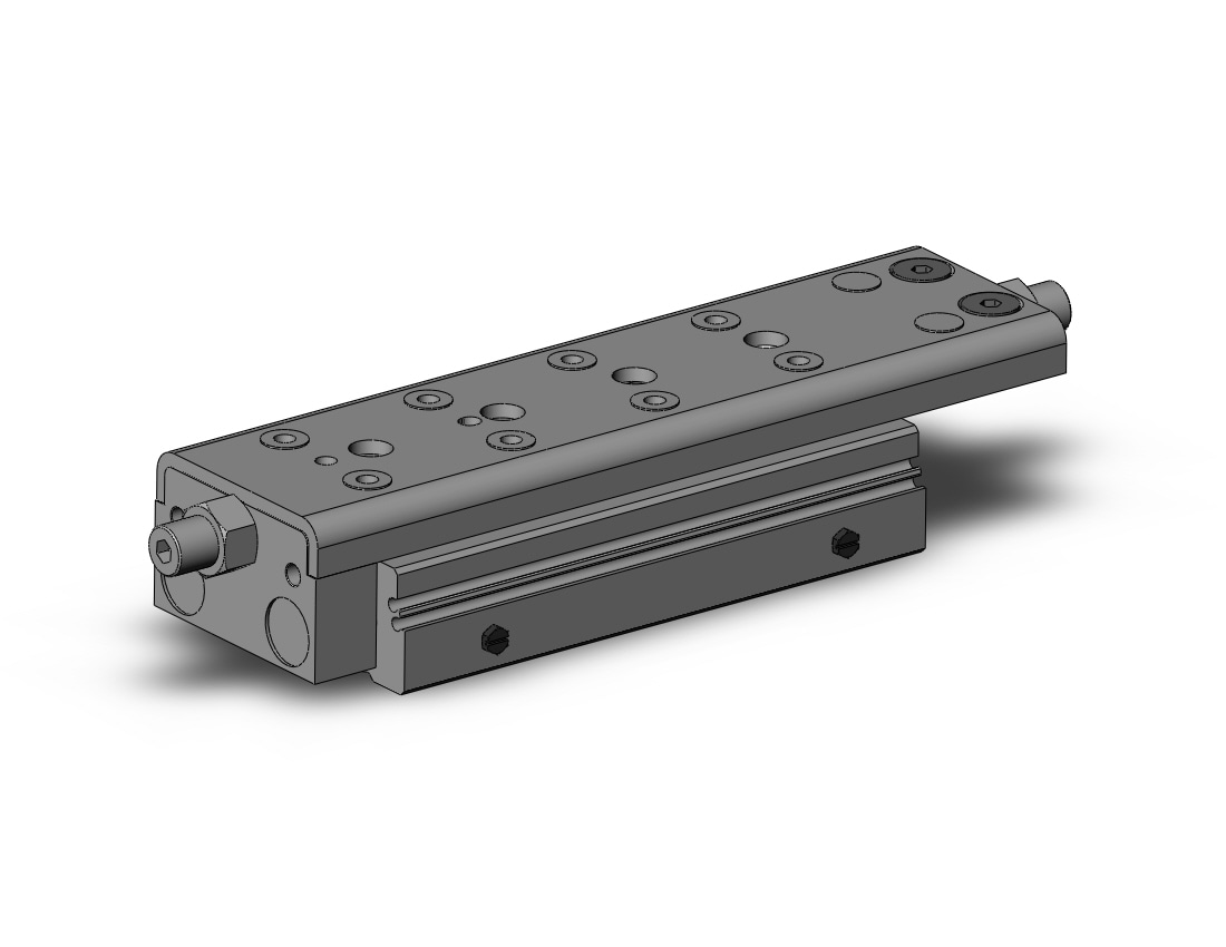 SMC MXQ25A-100ZD cyl, high precision, guide, MXQ GUIDED CYLINDER