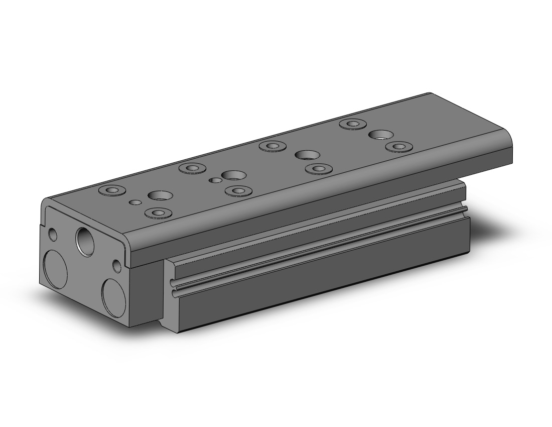 SMC MXQ25A-100ZN3 cylinder, slide table, GUIDED CYLINDER