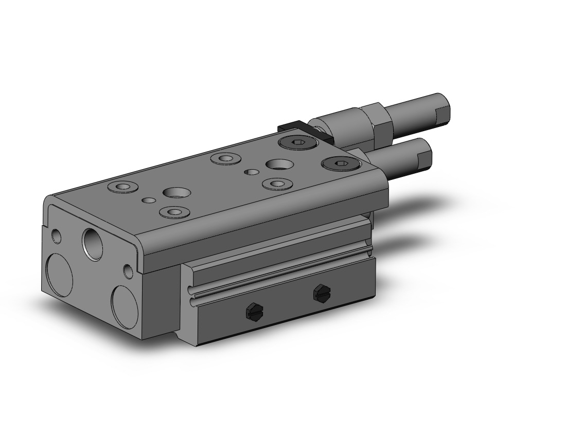 SMC MXQ25A-10ZG6 cylinder, slide table, GUIDED CYLINDER